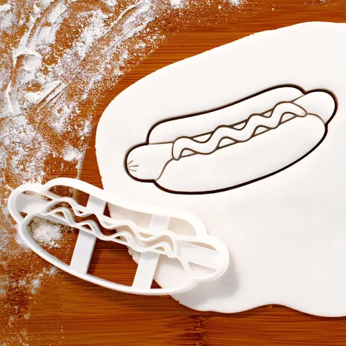 Miniatura 2 de Cortador de galletas Hot Dog, 1 pieza - Bakerlogy