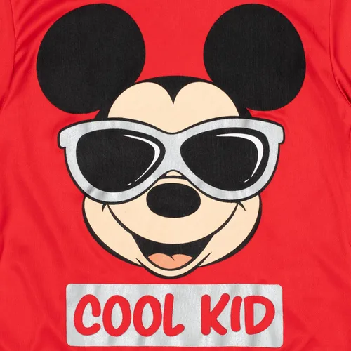 Miniatura 4 de Disney Conjunto de camiseta y pantalones cortos de malla para bebé de Mickey Mouse para niños pequeños