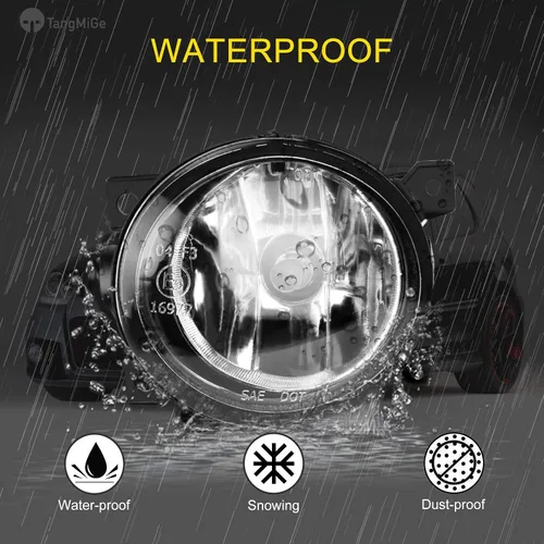 Miniatura 6 de TangMiGe Luces Antiniebla para Volkswagen GTI/Volkswagen Jetta 2006 2007 2008 2009 2010, Faros Antiniebla de Reemplazo Premium (VW GTI/Jetta), 1