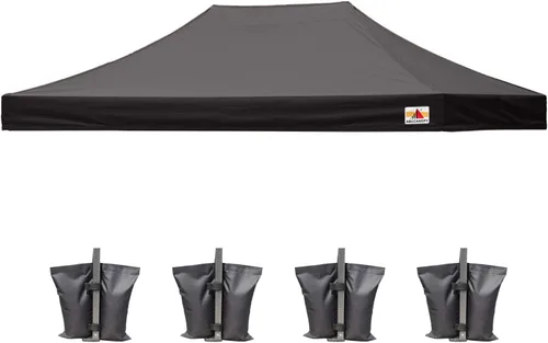 Miniatura 57 de ABCCANOPY - Toldo de repuesto para carpa desplegable (10x10 pies, beige)
