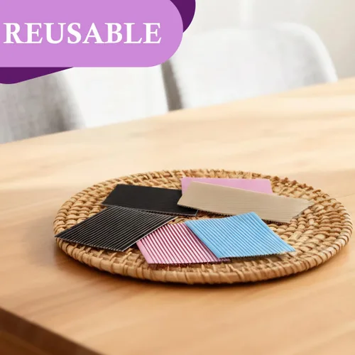 Miniatura 7 de 10 piezas de almohadillas para el cabello con volumen para el cabello, clips de peinado para seccionar y levantar, accesorios reutilizables
