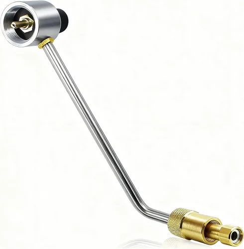 Tubo regulador de propano de 1 libra para Stansport 189-100 | Reemplazo del regulador de presión de gas LP | Compatible con Camp Chef Everest 2X,