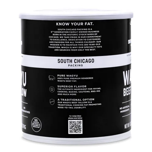 Miniatura 3 de SCP South Chicago Packing Manteca de Wagyu, 42 onzas, apta para Paleo, apta para Keto, 100% pura Wagyu