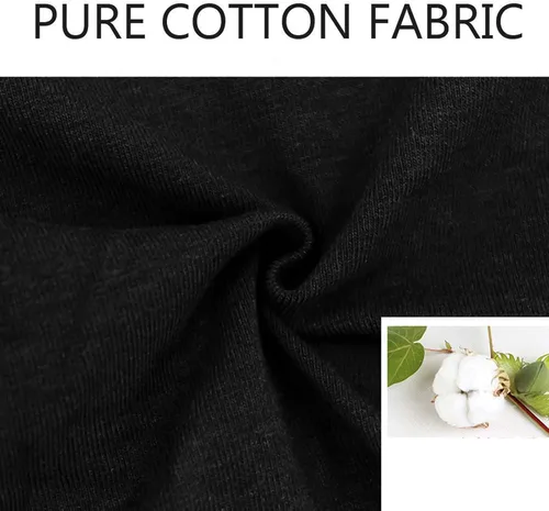 Miniatura 6 de QOVOQ Ropa interior de algodón de cintura alta para mujer, bragas elásticas suaves y cómodas para mujer, paquete múltiple