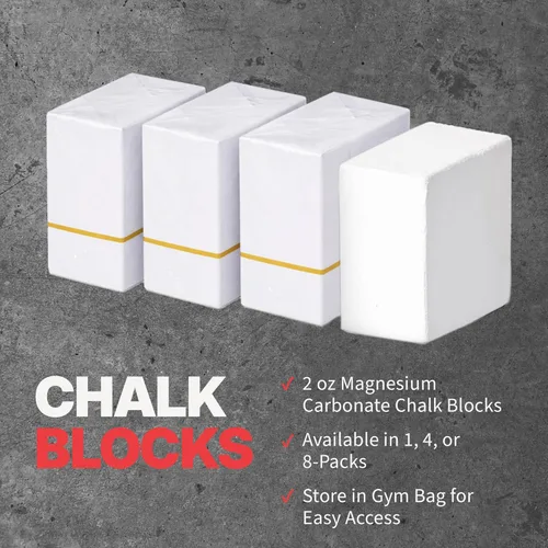 Miniatura 7 de SPRI Chalk Block & Chalk Ball for Gymnastics, Rock Climbing, Bouldering, Rings, Weightlifting, Pool Billiards