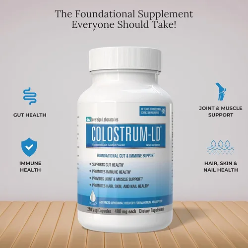 Miniatura 5 de Colostrum-LD Cápsulas Entrega liposomal, absorción máxima 120 cápsulas