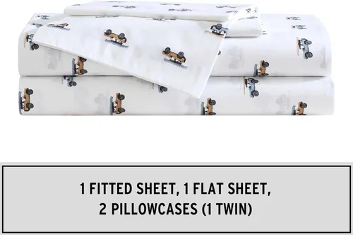 Miniatura 77 de Eddie Bauer - Juego de ropa de cama de percal de algodón, decoración fresca y elegante para el hogar, sábanas de tamaño King