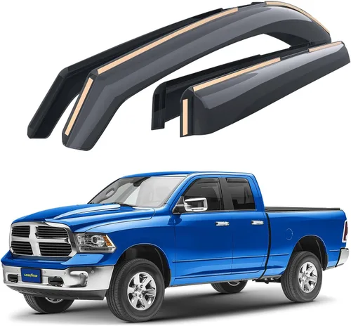 Miniatura 15 de Goodyear - Deflectores de ventana inastillables de canal para Ford Escape 2020-2026, protectores para la lluvia, viseras para la ventana del auto