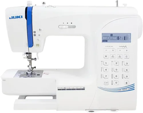 Miniatura 2 de Juki Máquina de coser HZL-80HP con enhebrador automático de agujas y ojales automáticos de un paso, viene con una funda de transporte rígida