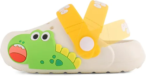 KAKU NANU Kids Slides Toddler Boys Girls Cute Cartoon Sandals Summer Garden Beach Pool Slip On Slides for Indoor Outdoor