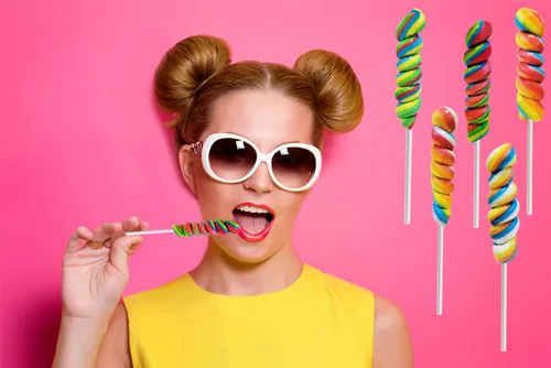 Miniatura 7 de The Dreidel Company Paleta Rainbow Twist, sabor a fruta mixta, envuelta individualmente, ventosa de 3 pulgadas (paquete de 12)