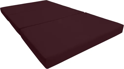 Miniatura 24 de Shikibuton Cama plegable en 3, espuma de alta densidad de 1.8 lbs, tamaño Twin, Full, Queen, colchones plegables. Azul marino