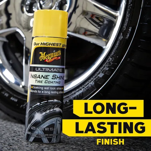 Miniatura 6 de Meguiar's NXT Generation Insane Shine Revestimiento para Neumáticos - Abrillantador de neumáticos de alto brillo avanzado con polímeros sintéticos