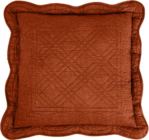 Miniatura 52 de BrylaneHome Almohada cuadrada Florence - Flor antigua