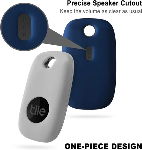 Miniatura 4 de Geiomoo Funda de silicona para Tile Pro 2022 Tracker, funda suave y flexible resistente a los arañazos con mosquetón