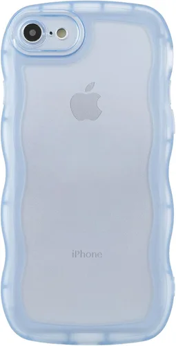 Miniatura 64 de SKYLMW Compatible con iPhone 6s Plus/6 Plus Case de 5.5", Linda Kawaii Marco Ondulado Rizado Forma de Marco Funda de Silicona Suave Resistente a