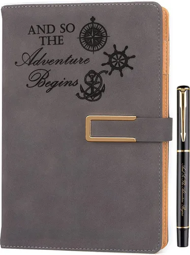 Miniatura 23 de Fanery sue Tree of Life - Diario de escritura recargable para mujeres y hombres, cuaderno de tapa dura de piel sintética, A5, rayado universitario