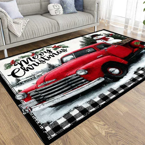 Miniatura 18 de TOMWISH - Alfombra abstracta pintada a mano en blanco y negro con pintura dorada, sala de estar, dormitorio, decoración de suelo, alfombra
