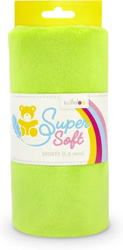 Miniatura 41 de kullaloo Tela de Felpa Tela Minky Blanca Sólida para Coser Material de Abrazo Súper Suave 39.5x29.5 pulgadas Peluches, Mantas de Bebé