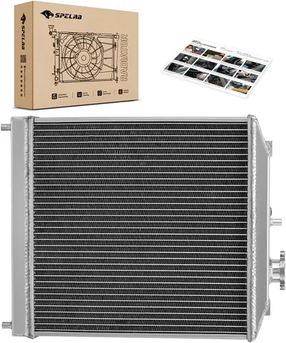 SPELAB Radiador compatible con Acura Integra 1994-2001, compatible con Honda Civic 1992-2000, Civic del Sol 1993-1997 1.5L 1.6L 1.8L, reemplaza los