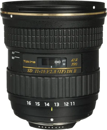 Tokina 0.433-0.630 in f/2.8 AT-X116 Pro DX II Lente de zoom digital (AF-S Motor) (para Nikon)