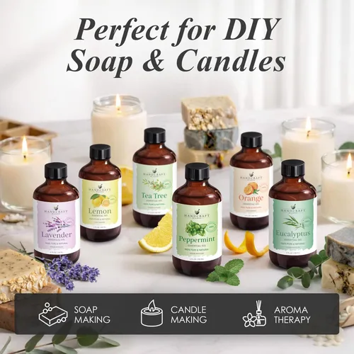 Miniatura 5 de Handcraft Blends Aceite esencial de albahaca – Enorme 4 onzas líquidas – 100% puro y natural – Aceite esencial de alta calidad para difusor
