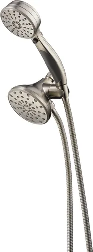 Miniatura 2 de Delta Faucet Combo de cabezal de ducha y ducha de mano de 8 pulverizaciones, cromado 58968-PK