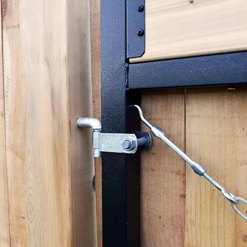 Miniatura 2 de Adjust-A-Gate® AG72LTP-ZR0110 Medium - Kit de puerta de estructura completa resistente a la corrosión de acero, anti caída, de marco completo – Para