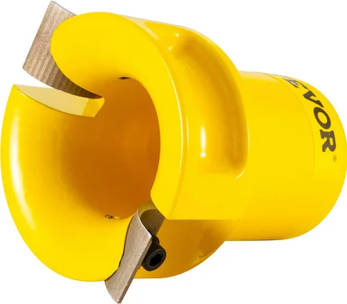 Miniatura 11 de VEVOR Cortador de costillas, 2,5 cm/1" & 3,8 cm/1,5" & 5,1 cm/2", Cortador de muebles de madera de aluminio y acero premium, con cuchillas curvas