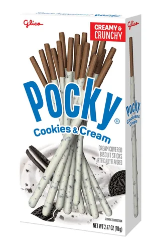 Miniatura 4 de Pocky Palitos de galletas cubiertos de crema de té verde matcha, 1.41 onzas (paquete de 20)