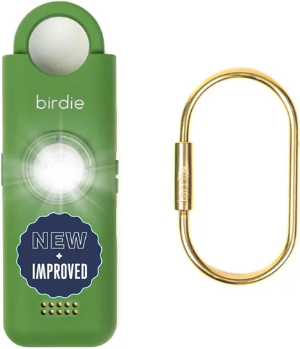 Miniatura 11 de She's Birdie Nueva versión 3.0 – La alarma de seguridad personal original para mujeres por mujeres, sirena fuerte, luz de flash y batería recargable