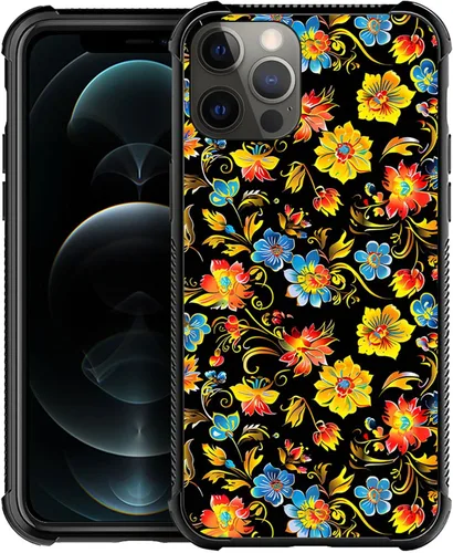 Miniatura 13 de ZHEGAILIAN Funda compatible con iPhone 11, fundas de cristal de color caballo de baile, parte trasera de vidrio templado+funda protectora