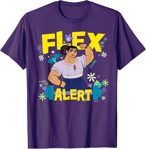 Miniatura 61 de Disney Encanto Luisa Madrigal Flex Alert Camiseta, Negro