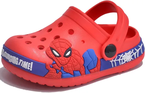 Miniatura 2 de viorwzde Zuecos para niños y niñas, bonitos dibujos animados, zapatos de jardín, sandalias de playa, sandalias de ducha antideslizantes para el agua