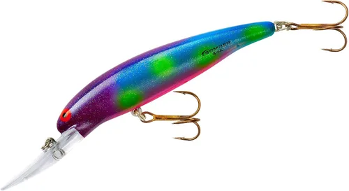 Miniatura 69 de Bomber Señuelos Long A Slender Minnow Jerbait Señuelo de Pesca a rayas (Baby Striper)