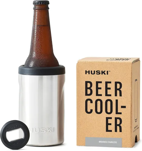 Miniatura 11 de Huski Enfriador de cerveza 2.0 Nuevo Soporte para latas y botellas Acero inoxidable de grado marino con triple aislamiento Abridor 3 en 1