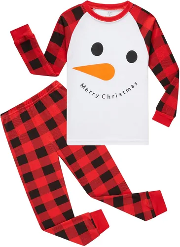 Miniatura 92 de Demifill Conjunto de pijamas de Halloween para niños y niñas, pijamas de Navidad, ropa de dormir para niños y niñas