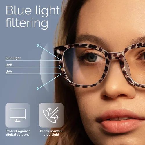 Miniatura 3 de Livho Gafas de Luz Azul de Alta Tecnología - Gafas de Computadora con Bloqueo Avanzado de Luz Azul - Fatiga por Pantalla y Protección UV *C1