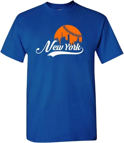 Miniatura 30 de Xtreme Apparrel Cityscape Skyline - Camiseta para hombre para fanáticos del béisbol Miami - Camisa negra