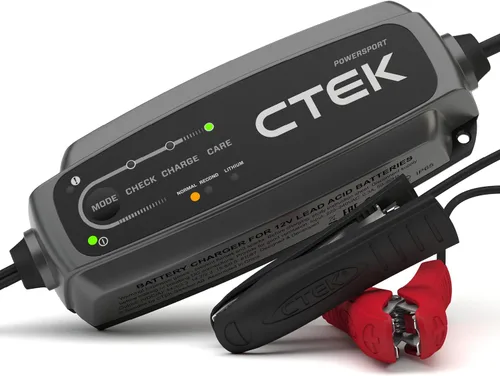CTEK CT5, Cargador de Batería Automotriz de 12V para Auto, Motocicleta, ATV, Motonieve - Cargador de Batería por Goteo y Mantenedor de Batería -