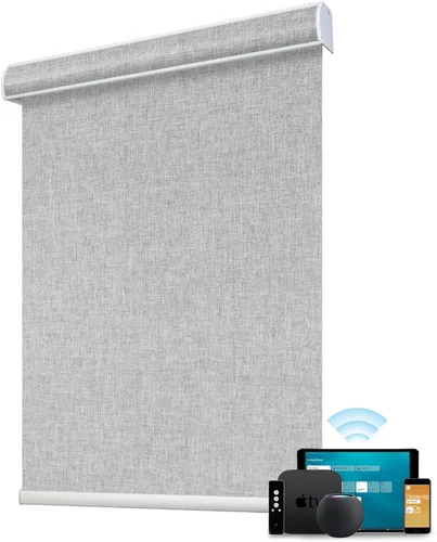 Miniatura 24 de SmartWings Persianas enrollables con cable duro PoE 100% opacas, muestra de tela