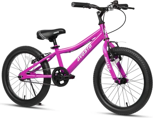 Miniatura 10 de AVASTA Bilbo - Bicicleta infantil de 18 20 pulgadas para niños y niñas de 5 a 10 años, estilo retro, de acero de alto carbono, con manillar
