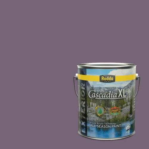 Miniatura 54 de Rodda Paint CASCADIA XL Pintura e imprimación satinada exterior en uno, cuarto de galón, solo ayer