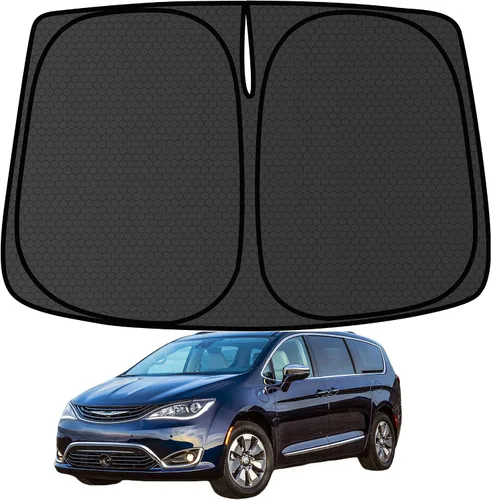 Miniatura 40 de Civic - Parasol para parabrisas Honda Civic 2022-2024 2025 (no para Honda 2022 Sport), visera frontal gruesa plegable 1:1, mantiene tu automóvil más