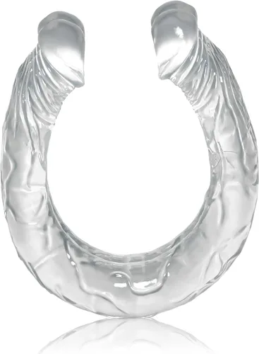 Miniatura 10 de Consoladores sexuales súper largos de doble extremo, de 18.1 pulgadas, juguetes sexuales, suaves y flexibles, consoladores de doble cara para pene