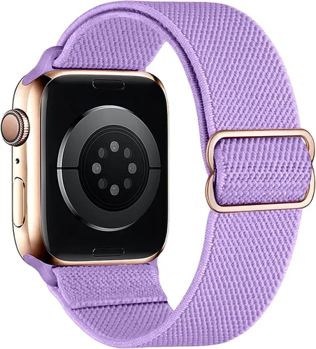 Miniatura 18 de Correas elásticas de nailon compatibles con Apple Watch de 1.496 pulgadas, 1.575 pulgadas, 1.614 pulgadas, 1.654 pulgadas, 1.732 pulgadas, 1.732