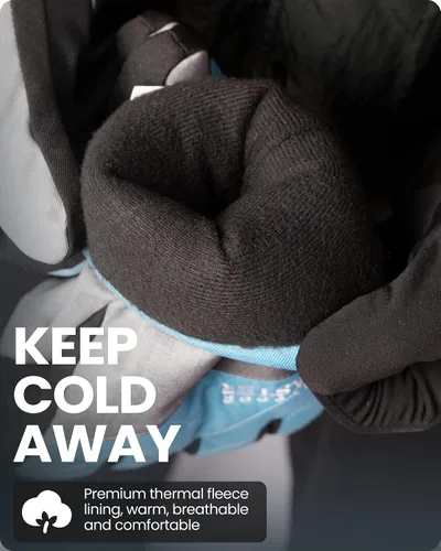 Miniatura 3 de OutdoorMaster Guantes de esquí y nieve guantes térmicos impermeables de invierno para hombres y mujeres adultos deportes de invierno esquí snowboard