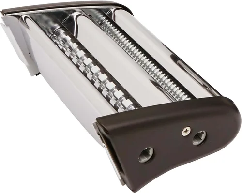 Miniatura 6 de Fante's Supreme Pasta Maker, Máquina compacta de prensa manual de fideos con base de succión antideslizante para pasta casera fresca, ravioles, Negro