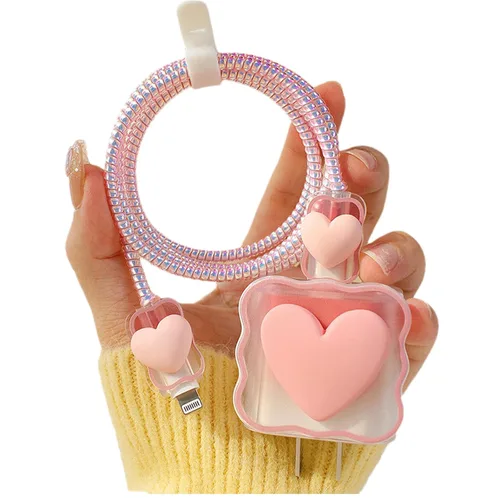 Miniatura 9 de Protector de Cable DIY Ahorra-Cables del Cargador, Cable de Datos 5 en 1 18W/20W Estuche Cargador USB-C Protector de Línea de Cable Compatible