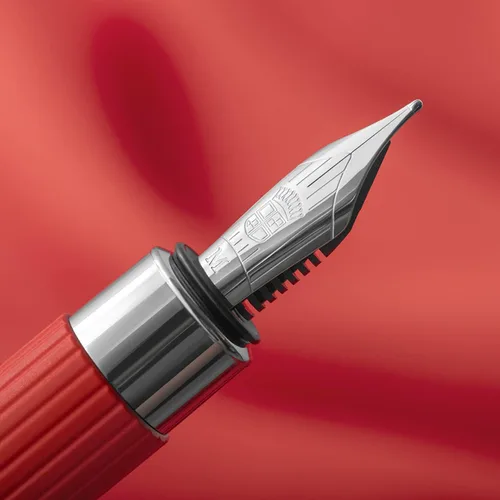 Miniatura 4 de FABER-CASTELL 141770 Faber Castel - Pluma estilográfica, mediana, punta media, Tasimio India Red, doble uso, original importado rojo (India Red)